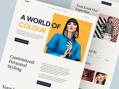 Yindix - Shopify Website Design for Fashion design ecommerce fashion homepage illustration interface landing page product product design product landing page product page product website shopify shopify landing page shopify website single product store store web design website woocommerce