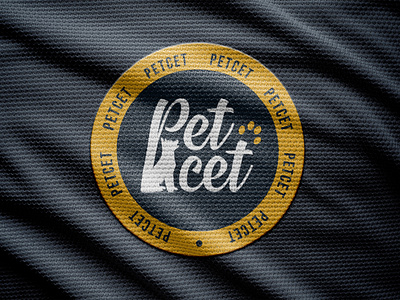 Petcet Branding Design | Badge Design | Logo Design badge badge logo badgedesign brand identity branding design emblem emblem logo graphic design icon identity logo logo design logotype patch pet care pet shop logo vintage vintage logo visual identity