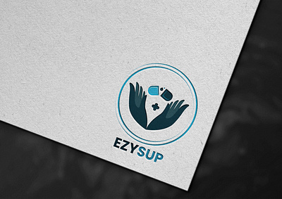 EzySup Company Logo branding graphic design logo