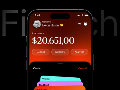 Banki Fintech mobile app design app interface bank app banking mobile app design crypto wallet emon emon hasan finance finance mobile app design financial app fintech mobile app halolap ios app mobile ui neo bank product design sajon ui kit wallet app web3