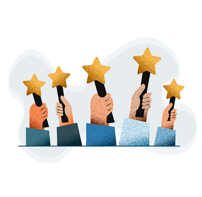 Rate illustration app icons app illustration graphic design hand hands illustration illustrator rate rating star stars