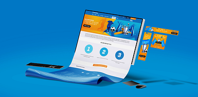 Nordicbet Welcome Landing Page advertising banners betteing branding casino design illustration malta maltese sports