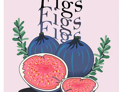 Tropical Fruit illustrations art design flat illustration illustration art minimal vector