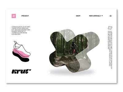 ridekrut branding brandmark illustration lettering logotype ui web wordmark