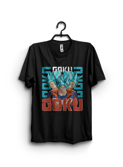 Anime t-shirt amine tshirt design anime anime tshirt goku amine tshirt goku tshirt t shirtdesign tshirt tshirt design vector