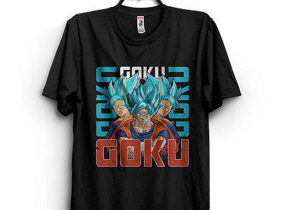 Anime t-shirt amine tshirt design anime anime tshirt goku amine tshirt goku tshirt t shirtdesign tshirt tshirt design vector