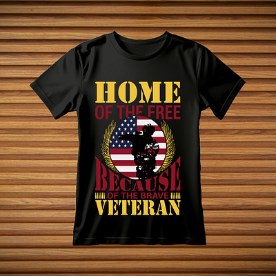 Veteran T-shirt Design armystrong