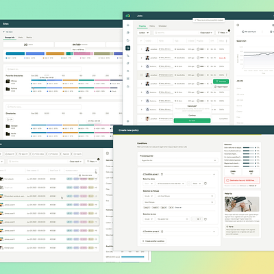 Enterprise SaaS Storage Solution animation enterprise storage