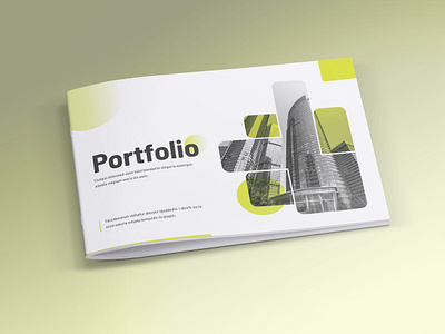 Portfolio Landscape Layout brochure business corporate design indesign landscape layout portfolio portfolio landscape layout template