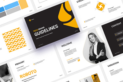 Brand Guideline brand brand guideline branding business corporate guideline indesign layout template