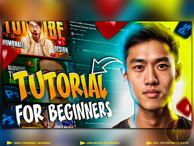 YouTube Thumbnail Design adobe photoshop akdesignarcade design fiverrfreelancer glow effect graphic design graphic design services illustration po poster design typography video thumbnail design youtube video youtube video thumbnail