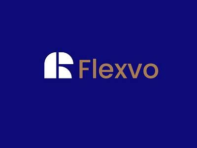 Flexvo Logo Design app brand corporate creative f letter logo logo design logos logotype technology