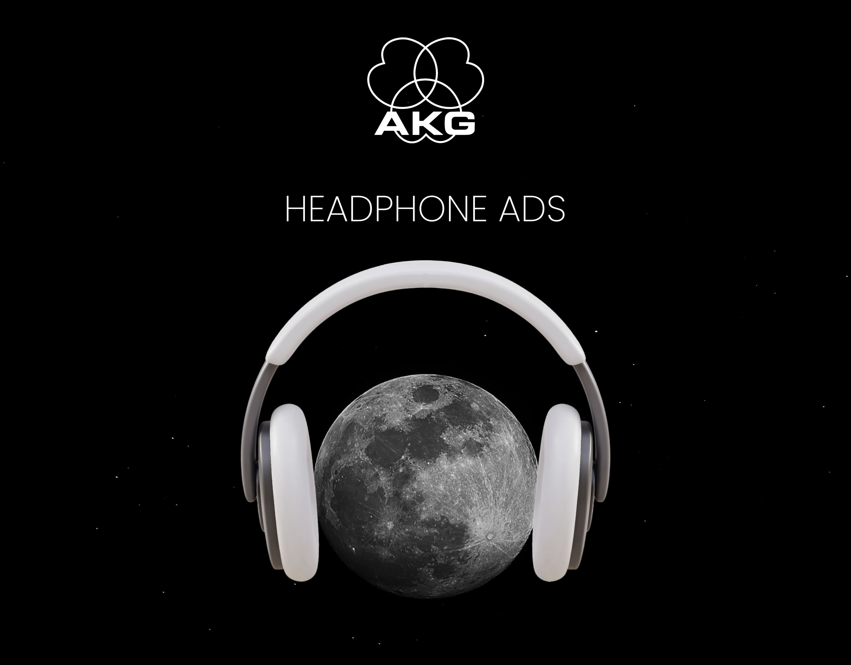 AKG Headphone Ad social media ad design