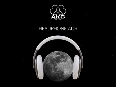 AKG Headphone Ad social media ad design