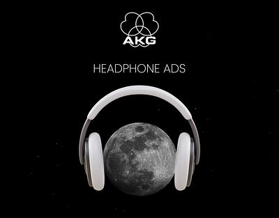 AKG Headphone Ad social media ad design