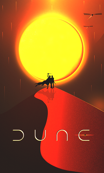 Dune Poster creativity design dune figma illus illustration