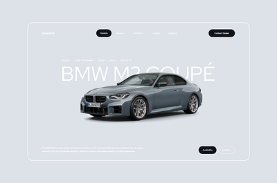 Car Dealer Landing Page / Website car dealer website car design car rental car website modern website web design and development website website design website design and coding website developer