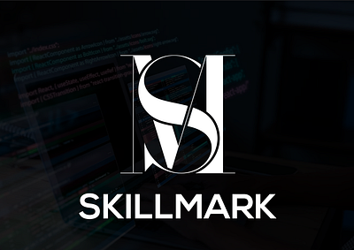 Brand Identity Design for SKILLMARK animation brand identity branding design graphic design logo logo animation logo design minimalist logo modern logo motion graphics skill logo skillmark