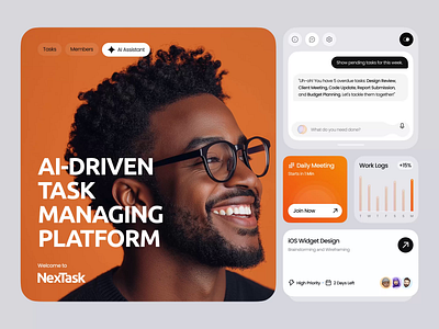 NexTask Interactive Moodboard ai creativestudio designprocess interactiondesign interactivedesign moodboard productivityapp taskmanagement
