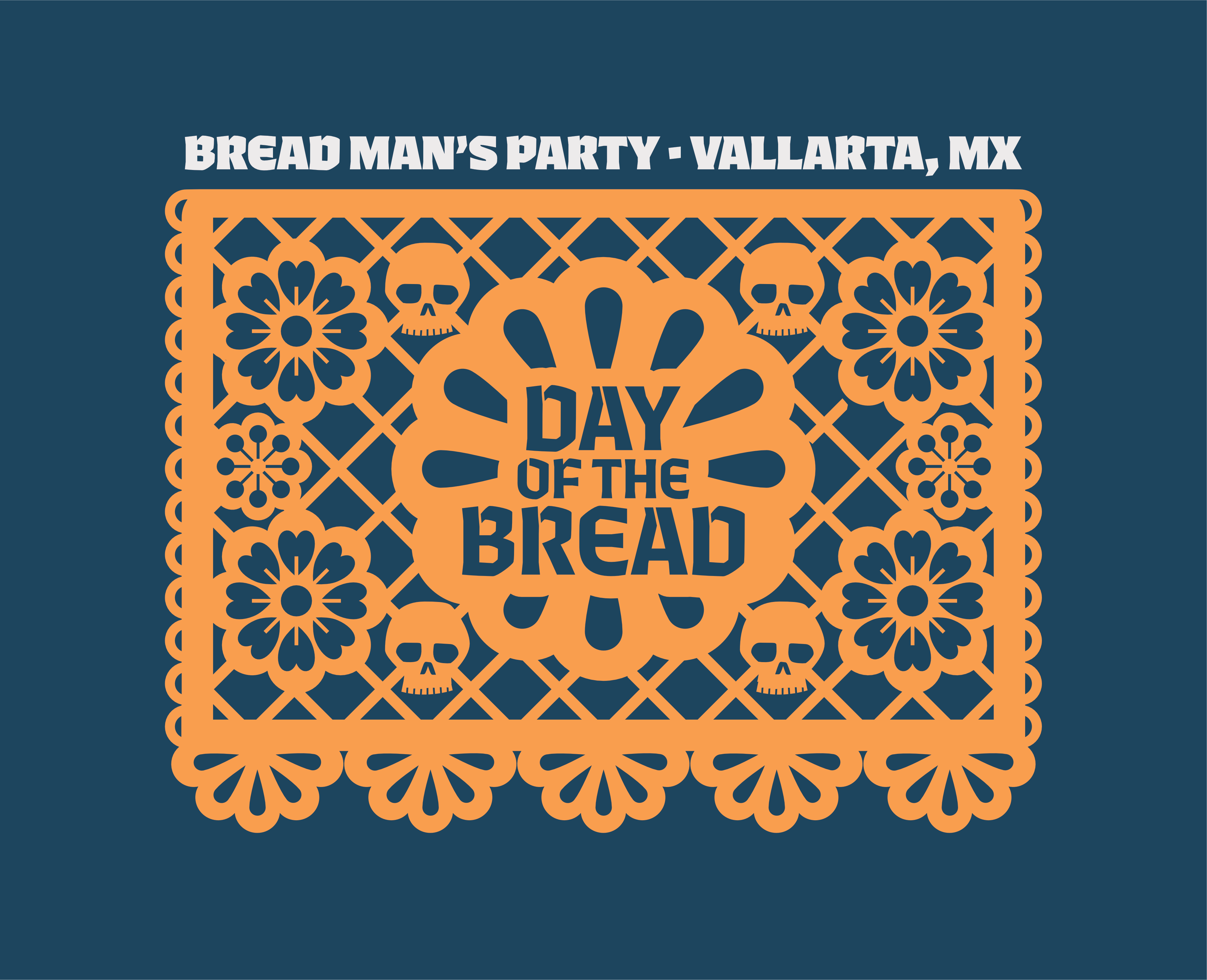 BMP - Papel Picado branding day of the bread design identity identity design illustration logo logo design nanobakery