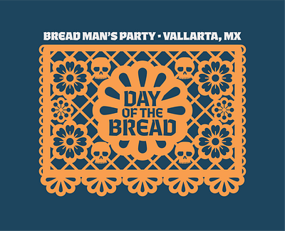 BMP - Papel Picado branding day of the bread design identity identity design illustration logo logo design nanobakery