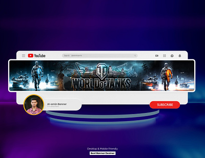 World OF Tanks Gaming youtube banner design banner design banner youtube channel art gaming banner graphic design youtube youtube banner youtube banner design youtube channel youtube channel banner youtube cover