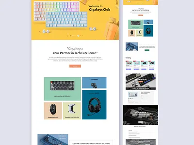 Keyboard and Mice selling, web concept 3d animation branding design figma graphic design illustration logo motion graphics ui ux vector web design