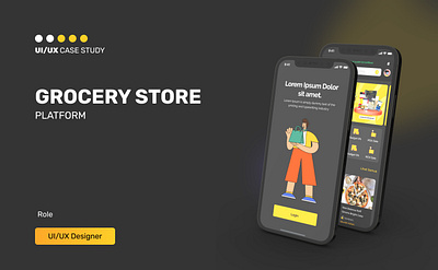 UI/UX case study case study grocery store ui uiux