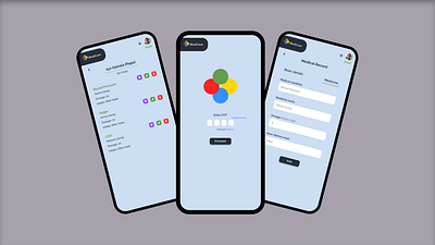 MediCare App_UI accessibility animation colour design figma logo medicine app minimalist concept mobile screens mockups motion graphics prototyping reminder ui uiux user interface vector wireframing