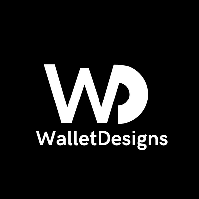 Wallet Designs graphic design logo