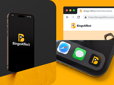 BingeAffect - Logo Design | Visual Identity | Brand identity brand identity brand logo branding custom logo glassware graphic design identity design logo logo inspiration logo presentation shubham jadiwal ui visual design visual identity