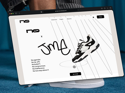 NO X JME design ecommerce figma shoesshop shoesui shop ui uiux ux