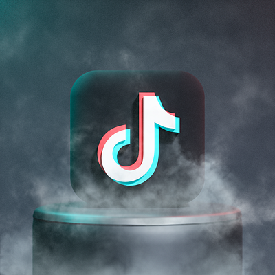 TikTok 3D Logo/Icon - Process Video 3d 3d art 3d icon 4k app branding cgi design douarts illustration logo process video tiktok tiktok 3d icon tiktok icon tiktok icon design ui ux vector youtube