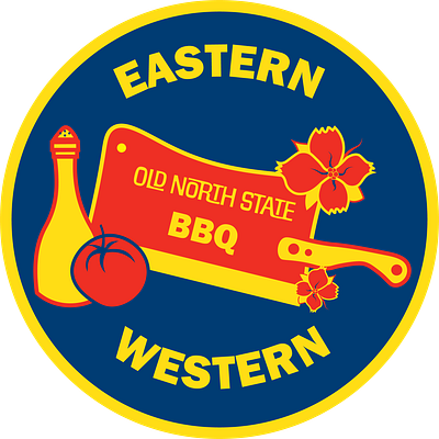 Old North State BBQ Logo design applications ii