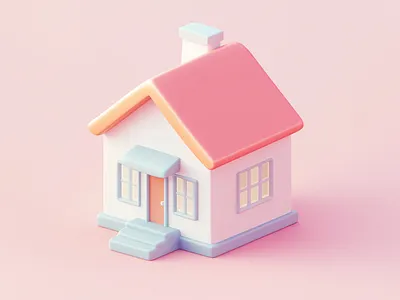 3D Cartoon Pastel House 3d 3d cartoon logo 3d house 3d mascot house logo 3d model 3d model house 3d rendering branding cute house design digital illustration fiverr gerdoo graphic design house illustration illustration logo mascot house mascot house logo pastel design