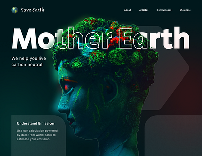 My design concept "Mother Earth" branding design graphic design illustration typography ui ux vector