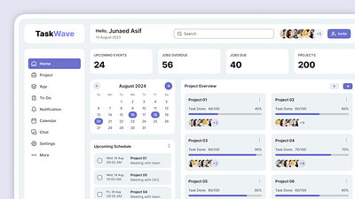 Task Management Dashboard UI/UX Design admin admin dashboard admin panel crm dark dashboard dashboard dashboard ui design erp hrm task management top dashboard trending dashboard trending design ui ui ux uiux user dashboard user panel ux