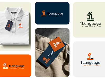 1 Language Logo 1 language 1 logo 1l logo clothing logo fashion logo language logo