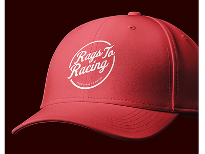 Rags To Racing Logo car logo mechanic logo motor race racing car logo racing logi rag logo repair logo vehicle logo worker logo workshop logo