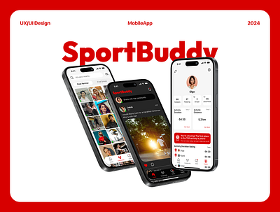 Mobile Application for Sports - UX/UI Design app design design figma healthy interface logo mobile application mobileapp sport ui ui design ux ux design ux ui design