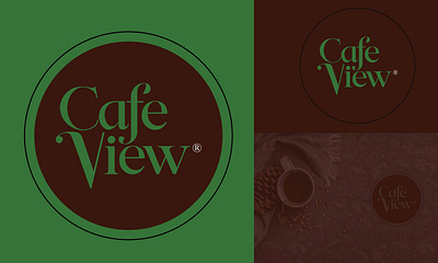 "Cafe View" logo design for coffee shop. branding business cafe view cafe view logo coffe shop coffee coffee logo coffee ☕ design designer dribble cafe logo dribble coffe logo graphic design graphic designer logo logo dribble restaurant logo startup typography logo view logo