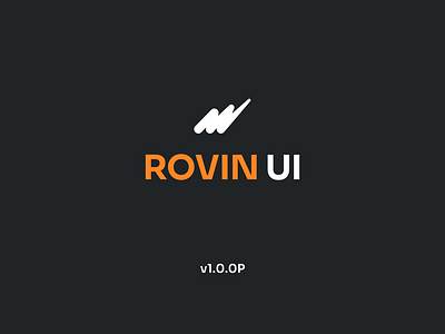 ROVIN UI branding graphic design ui