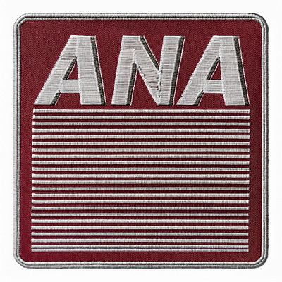 Ana embroidery patch badge embroidery embroidery patch graphic design logo patch