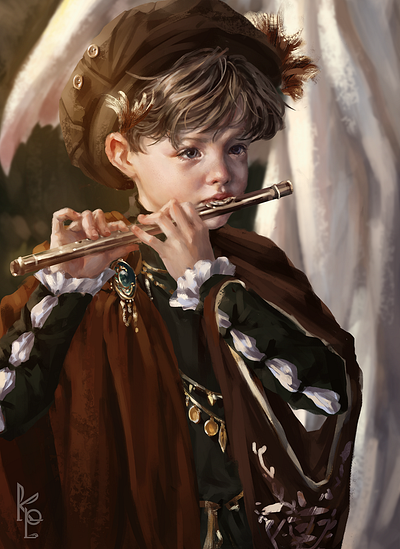 The Child 03 2dart animation boy conceptart digitalart fineart illust illustration portrait