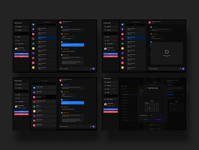 Community Managment Web App Ui Kit dashboard indra maulana ui