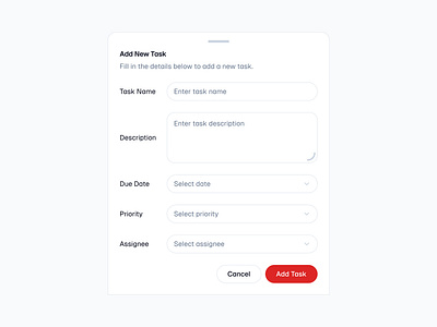 Mobile Dialog 📱 design dialog minimal modal popup saas ui web design