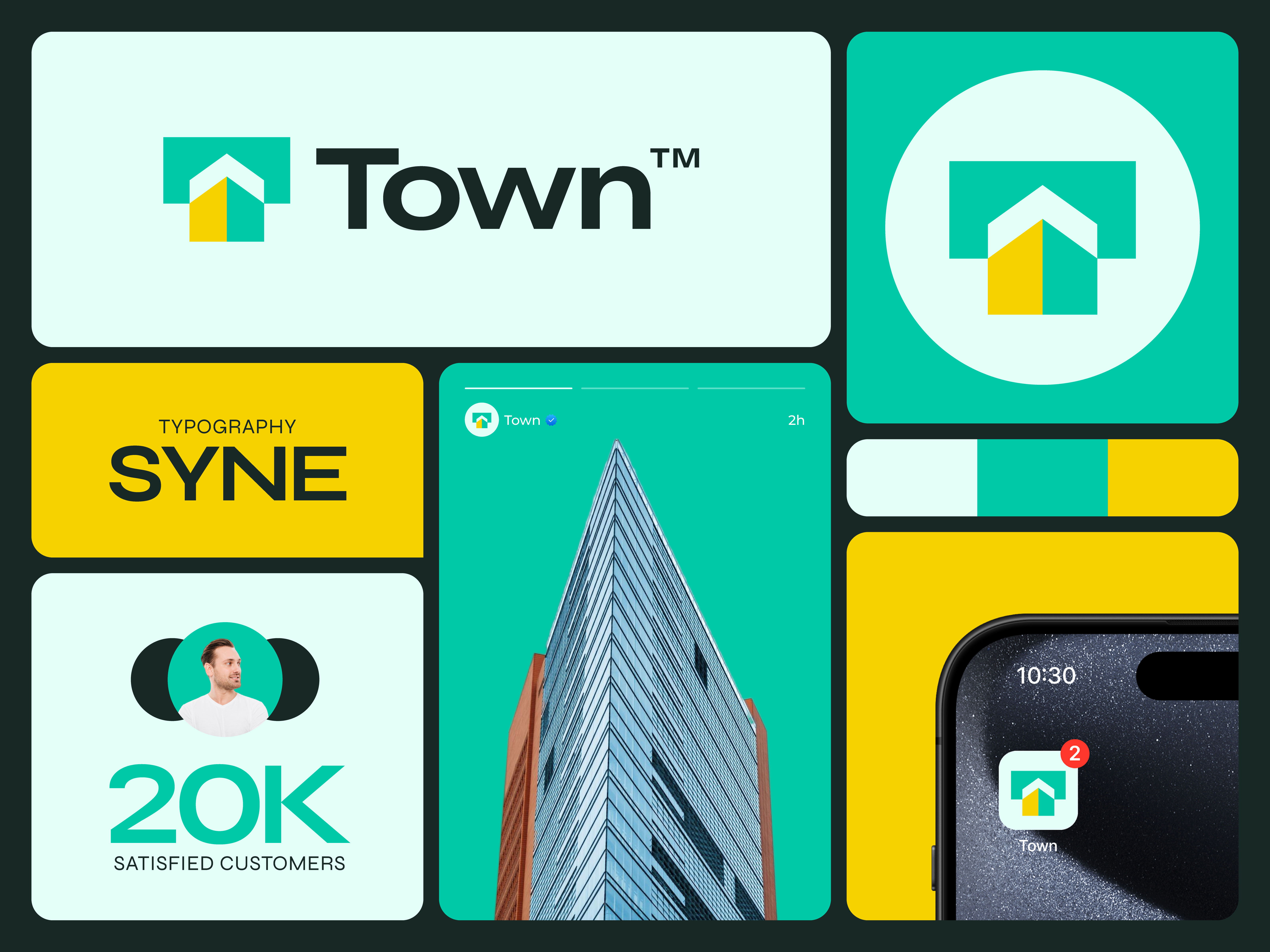 Town | Letter T + Home Logo | Real Estate Logo Design app logo brand identity branding creative logo design home house letter t logo logo design modern logo design property real estate real estate logo rent t t home logo t logo