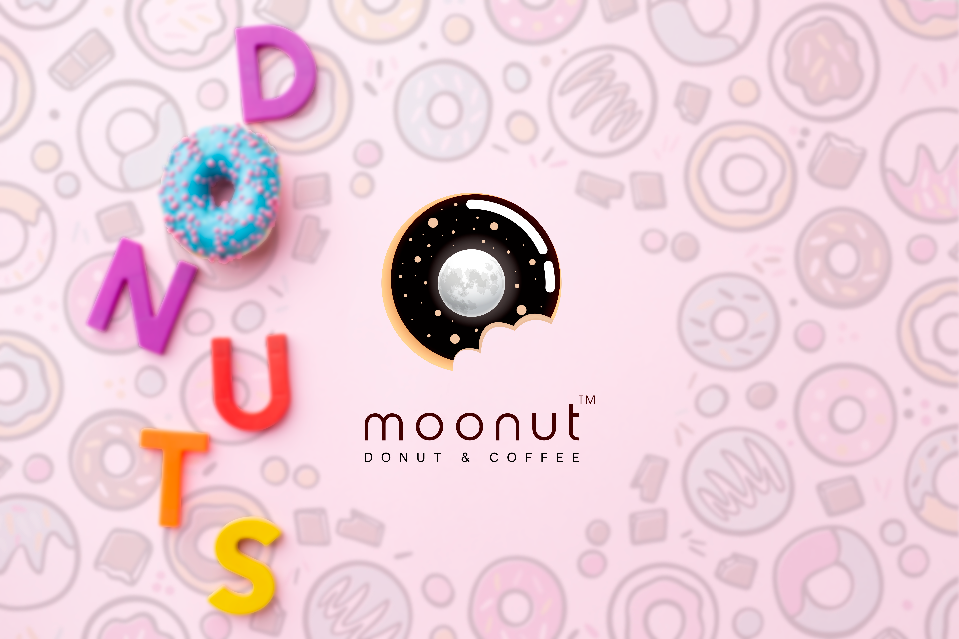 Donut logo & Branding brand identity branding donut logo logo