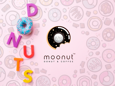 Donut logo & Branding brand identity branding donut logo logo