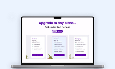 Website Pricing Table Section Design aesthetics card design cle clean design design figma design pricing table design ui ui design user experience user interface user interface design ux ux design web design web section design website design